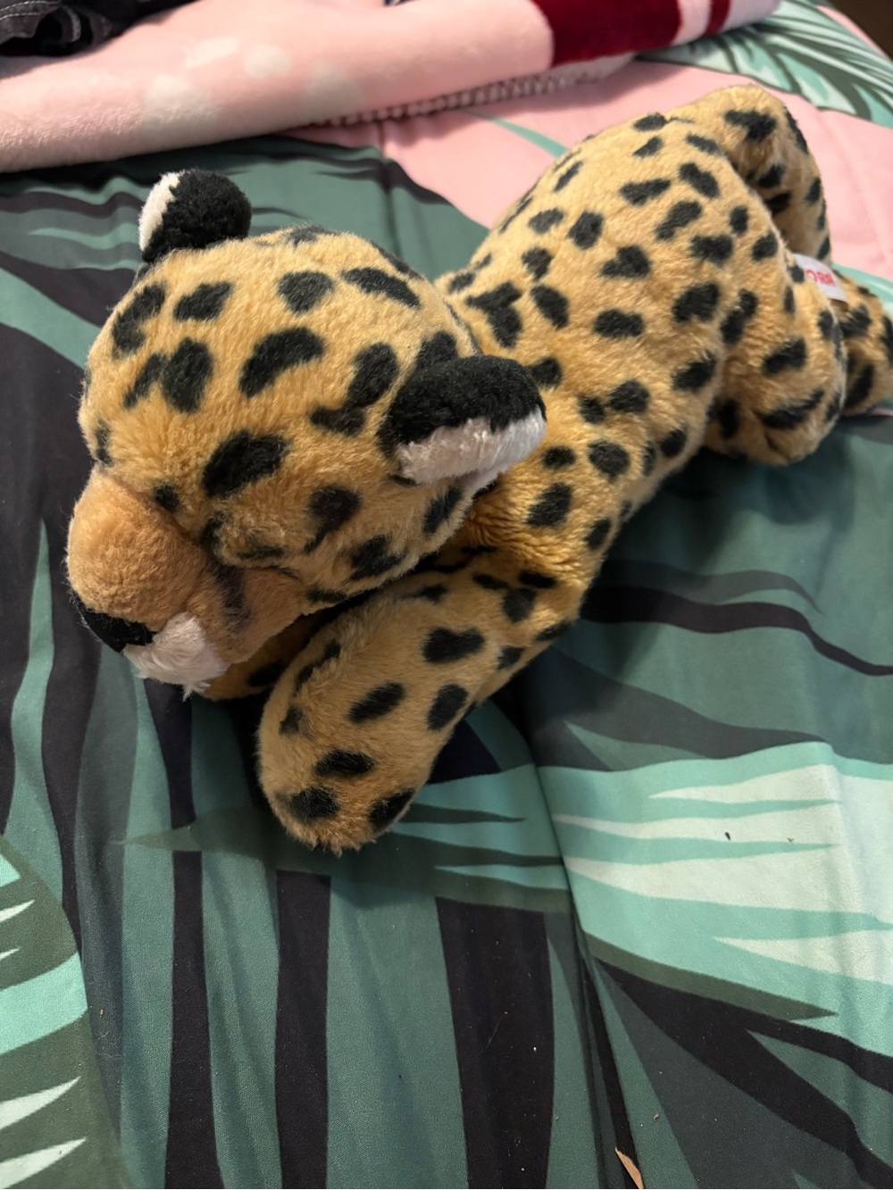 Aurora Plush Cheetah Toy - Tan with Black Spots